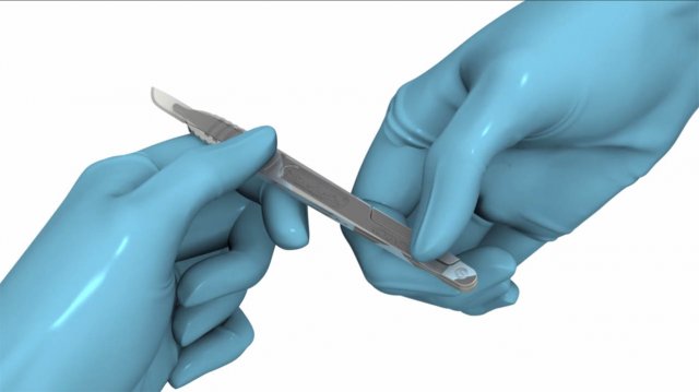 Cygnetic Scalpel Handle for Swann-Morton